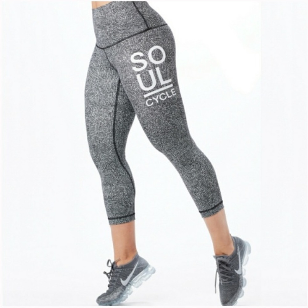 Lululemon X SoulCycle Wunder Under Crop Leggings